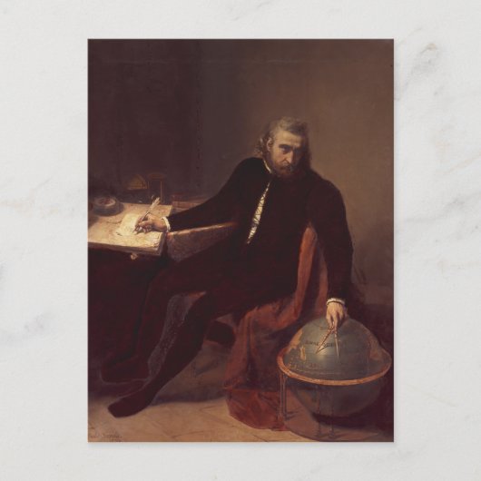 クリストファー・コロンブス、1839 ポストカード (正面)