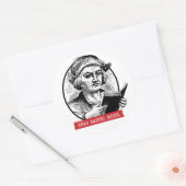 クリストファー・コロ読ンバスが禁止した本 ラウンドシール (封筒)