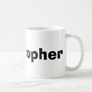 クリストファー コーヒーマグカップ