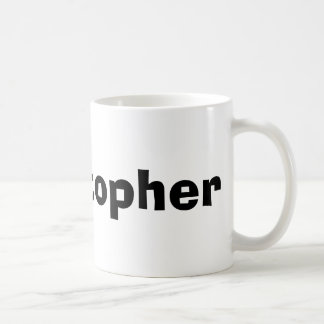 クリストファー コーヒーマグカップ