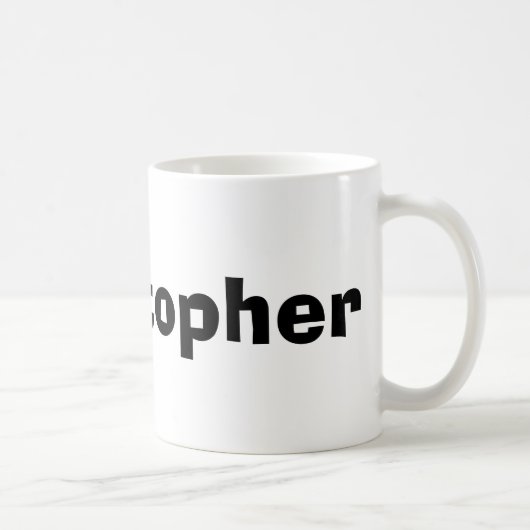 クリストファー コーヒーマグカップ (右)