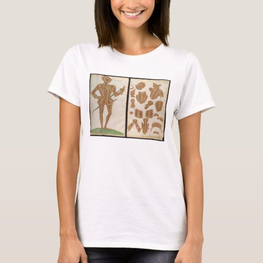 クリストファー・ハットン卿の鎧のスーツ， 1589 Tシャツ (正面)