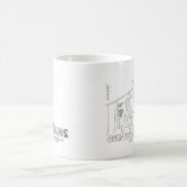 クリストファーCowlumbus コーヒーマグカップ (中央)