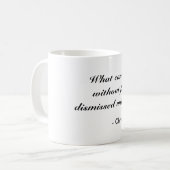 クリストファーHitchens コーヒーマグカップ (正面左)