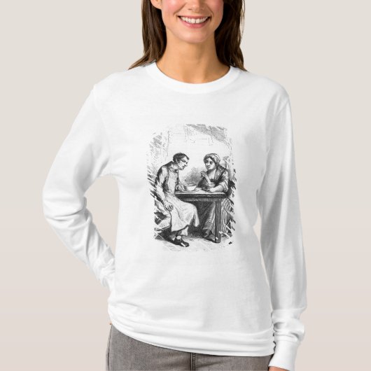 クリストフィーおよび脂肪質のシルビー Tシャツ (正面)