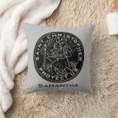 クリストフォロスメダル クッション (ブランケット)