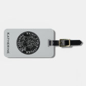 クリストフォロスメダル ラゲッジタグ (正面横)