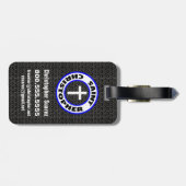 クリストフォロス ラゲッジタグ (裏面横)