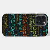 クリストフ iPhoneケース (裏面横)