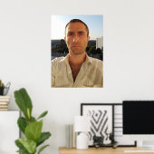 クリストフLEROYケミースブランシュバルコンシエルブルー ポスター (ホームオフィス)