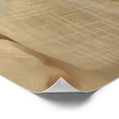 クリストフLEROYケミースブランシュバルコンシエルブルー ポスター (角)