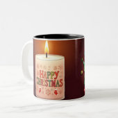クリストマス ツートーンマグカップ (正面左)