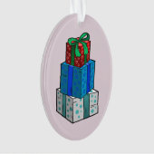 クリストマプレゼント オーナメント (正面)