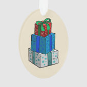 クリストマプレゼント オーナメント (裏面)