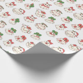 クリストマ幽霊ハロウィーンラッピング紙 ラッピングペーパー (角)