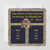 『クリスト·ザ·ロード·出生·クリスマス·フラット·カード』 シーズンカード (裏面)