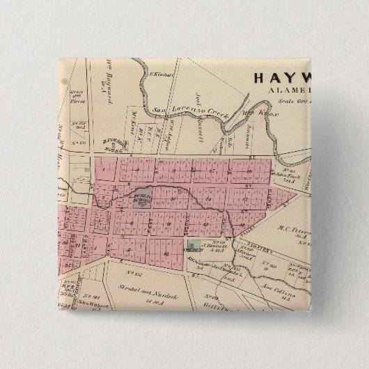 クリスト·タネリー·ヘイワーズ 缶バッジ (正面)