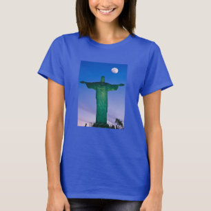 クリスト・レデントール像 リオデジャネイロ ブラジル Tシャツ