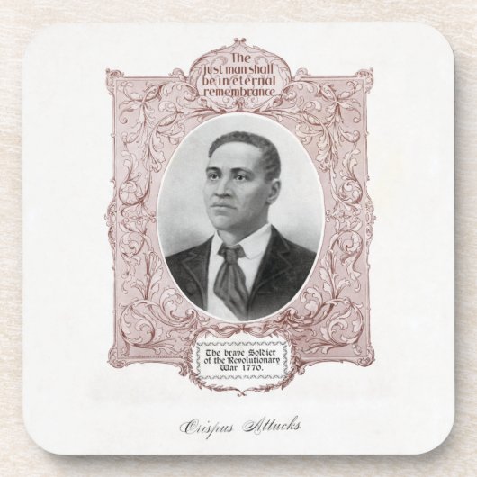 クリスパス攻撃：アメリカ革命殉教 コースター (正面)