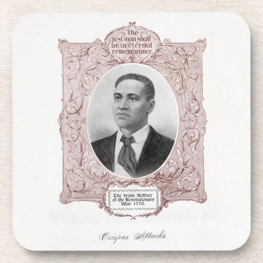 クリスパス攻撃:アメリカ革命殉教 コースター (正面)