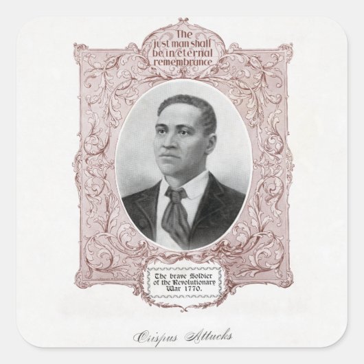 クリスパス攻撃：アメリカ革命殉教 スクエアシール (正面)