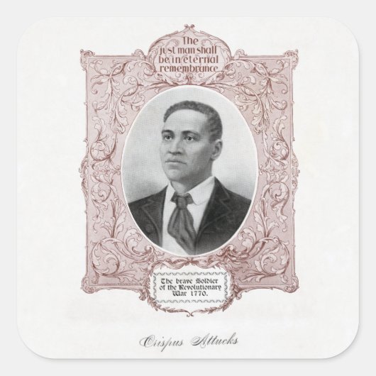 クリスパス攻撃：アメリカ革命殉教 スクエアシール (正面)