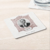 クリスパス攻撃：アメリカ革命殉教 スクエアペーパーコースター (アングル)