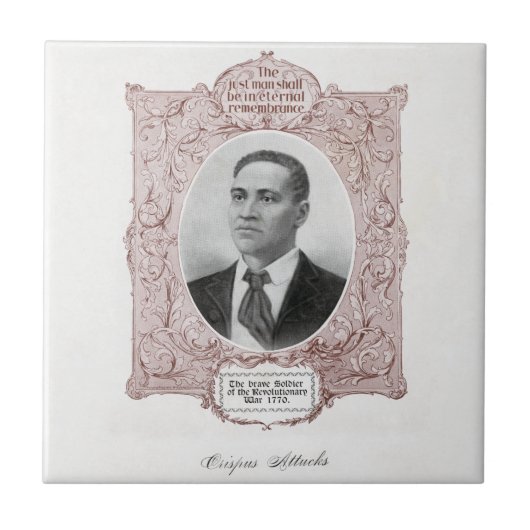 クリスパス攻撃：アメリカ革命殉教 タイル (正面)