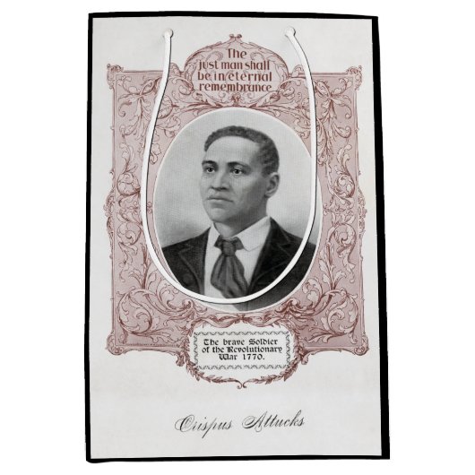 クリスパス攻撃：アメリカ革命殉教 ミディアムペーパーバッグ (正面)