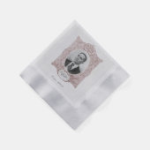 クリスパス攻撃:アメリカ革命殉教 縁ありカクテルナプキン (角)