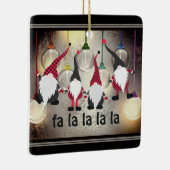 クリスパーソナライズされたおもしろいス格言ファラララララ セラミックオーナメント (右)