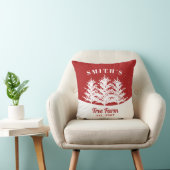 クリスパーソナライズされたマスツリーファームファームハウス クッション (椅子)