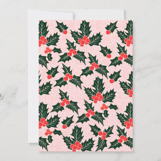 クリスパーソナライズされたマスノートカード 招待状 (正面)