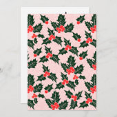 クリスパーソナライズされたマスノートカード 招待状 (正面/裏面)