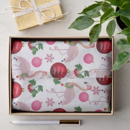 クリスパーソナライズされたマスフラミンゴスティッシュペーパー 薄葉紙 (ギフト)