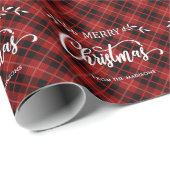 クリスパーソナライズされたマスプレイド包装紙 ラッピングペーパー (ロールコーナー)