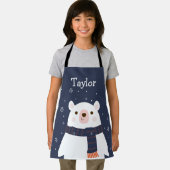 クリスパーソナライズされたマスベアキッズエプロン エプロン (インサイチュ)