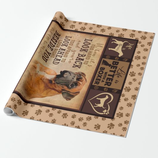 クリスパーソナライズされたマス毛布、人生は機知に富む ラッピングペーパー (アンロールド)