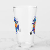 クリスビールグラスで世界を海に沈める タンブラーグラス (左)