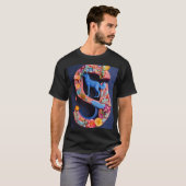 クリスピンインスパイアカット：理容師Tシャツ Tシャツ (正面フル)