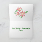 クリスペインのスマスカード シーズンカード (内部)