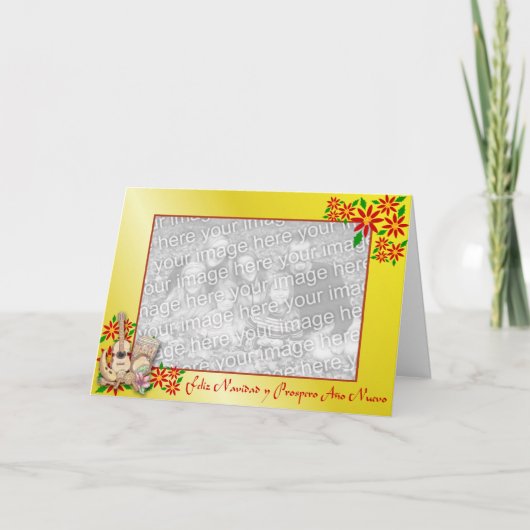 クリスペインのスマスカード シーズンカード (正面)