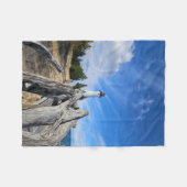 クリスペリックスポイントライトハウス フリースブランケット (正面(横))