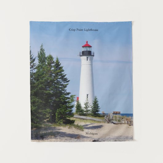 クリスペリポイントライトハウスタペストリー タペストリー (正面)