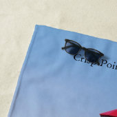 クリスペリポイントライトハウスビーチタオル ビーチタオル (インサイチュ)