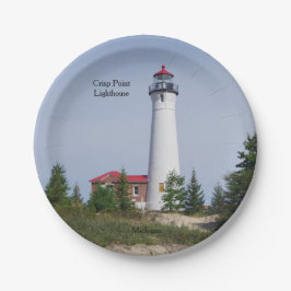 クリスペリポイントライトハウス紙プレート ペーパープレート