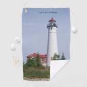 クリスポイントライトハウス&建物ゴルフタオル ゴルフタオル (インサイチュ)