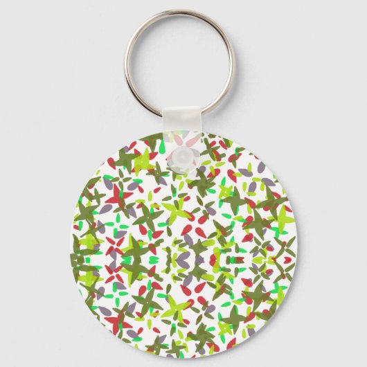 クリスマクラシカルスの色が明るい キーホルダー (正面)