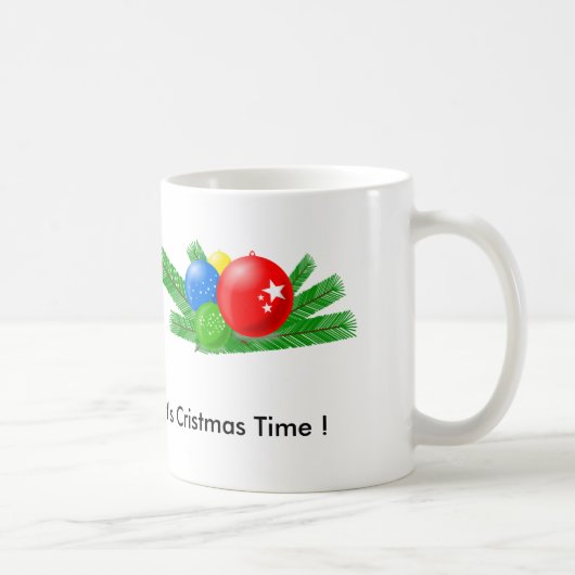 クリスマクラシックスホワイトマグ コーヒーマグカップ (右)