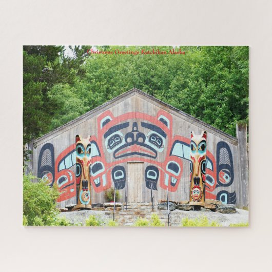 クリスマグリーツケチカンアラスカ ジグソーパズル (横)